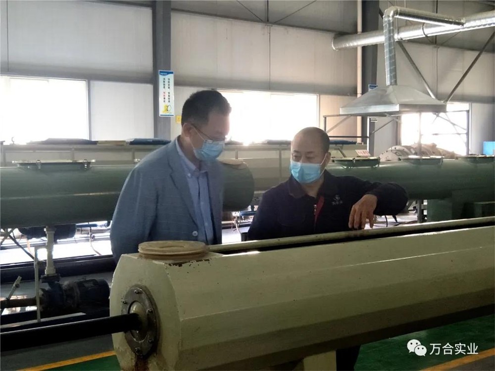 宝鸡市渭滨区人大代表团莅临万合实业参观调研